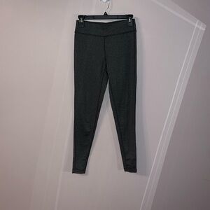Light gray and black detailed leggings aspire size XS